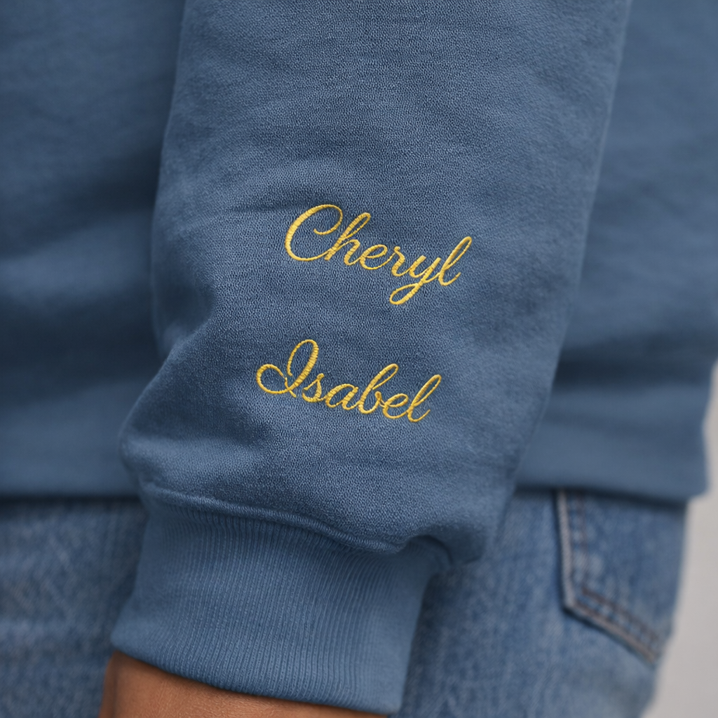 Melanin Nana Sweatshirt – Personalized EST Year Embroidered Nana Crewneck | Custom Mom Gift | Black Mom Apparel