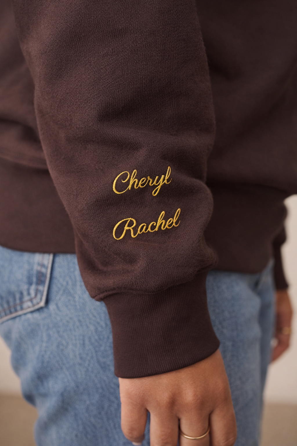 Melanin Nana Sweatshirt – Personalized EST Year Embroidered Nana Crewneck | Custom Mom Gift | Black Mom Apparel